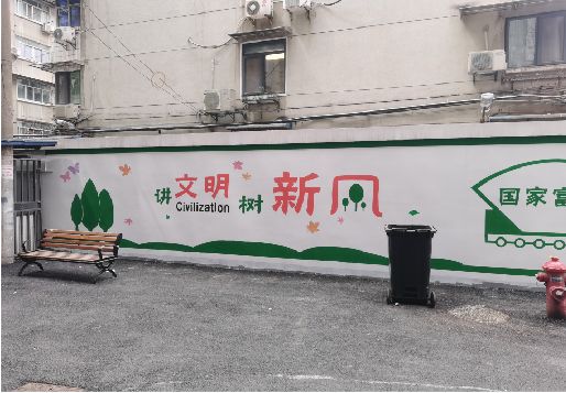 大化社区墙绘